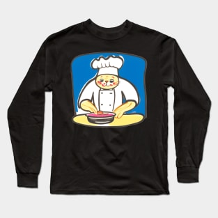 Cat Chef Long Sleeve T-Shirt